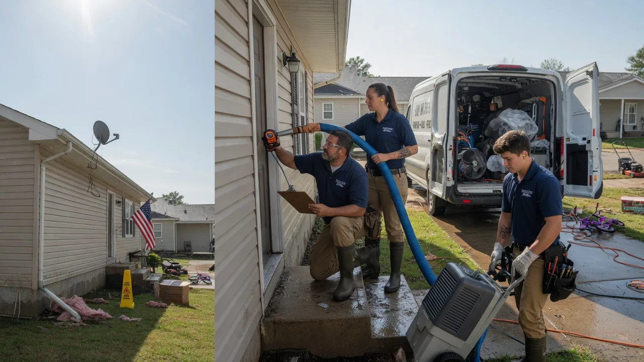 Ceiling Water Damage Restoration in Orchard, CO near me
